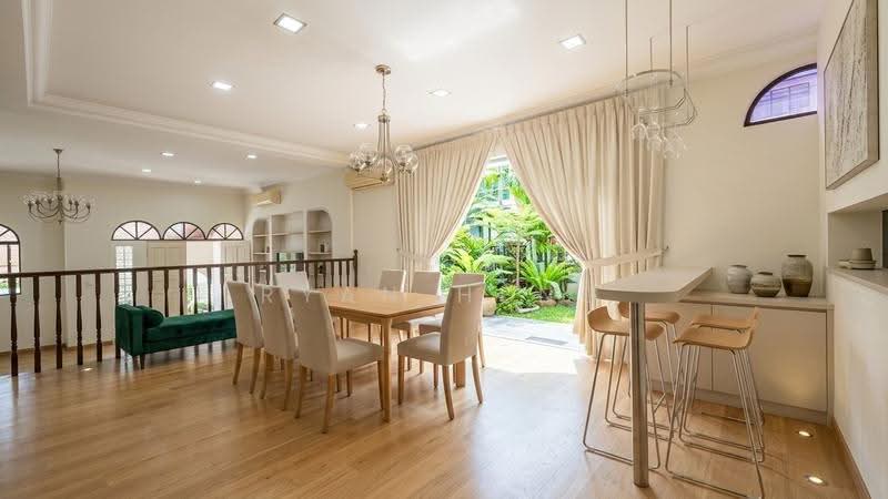 Just Listed | Only 14XX PSF | Spacious Semi-D House with Huge Garden - 4,780sqft, Hougang / Punggol / Sengkang, 6 Bedrooms, 3,500 sqft, Semi-Detached House For Sale, by Ryan Heng, 500257602 - Dining Room - PropertyGuru.com.sg