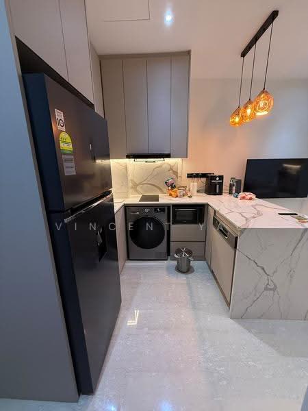 Cavan Suites, 11 Cavan Road, Farrer Park / Serangoon Rd, 1 Bedroom, 409 sqft, Apartment For Rent, by Vincent Yau, 500257631 - Kitchen - PropertyGuru.com.sg