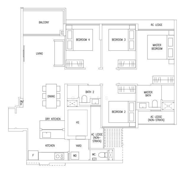 Amberwood at Holland, Tanglin / Holland / Bukit Timah, 3 Bedrooms, 958 sqft, Condominium For Sale, by Gates Lee, 500257635 - PropertyGuru.com.sg