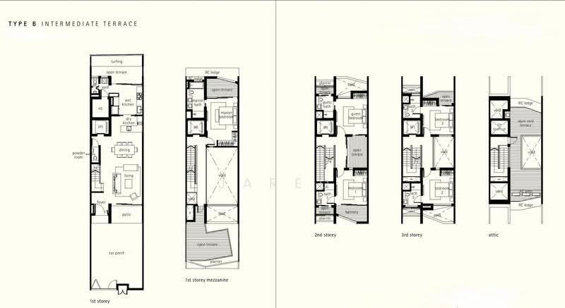 Nim Collection, Nim Terrace, Seletar / Yio Chu Kang, 5 Bedrooms, 4,300 sqft, Terraced House For Sale, by Jared Yan, 500257649 - PropertyGuru.com.sg