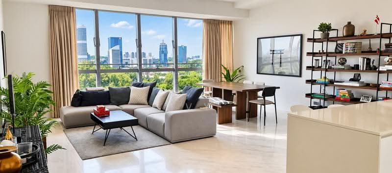 Reflections at Keppel Bay, 1 Keppel Bay View, Harbourfront / Telok Blangah, 3 Bedrooms, 1,507 sqft, Condominium For Rent, by Ivy Tham, 500257671 - Living Room - PropertyGuru.com.sg