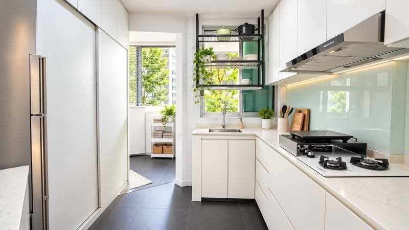 Caribbean at Keppel Bay, 44 Keppel Bay Drive, Harbourfront / Telok Blangah, 3 Bedrooms, 1,227 sqft, Condominium For Sale, by David Lim 林伟达, 500257727 - Kitchen - PropertyGuru.com.sg