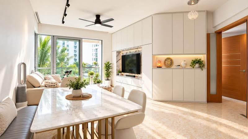 Caribbean at Keppel Bay, 44 Keppel Bay Drive, Harbourfront / Telok Blangah, 3 Bedrooms, 1,227 sqft, Condominium For Sale, by David Lim 林伟达, 500257727 - Living Room - PropertyGuru.com.sg