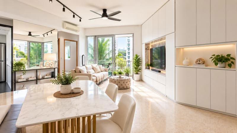 Caribbean at Keppel Bay, 44 Keppel Bay Drive, Harbourfront / Telok Blangah, 3 Bedrooms, 1,227 sqft, Condominium For Sale, by David Lim 林伟达, 500257727 - Living Room - PropertyGuru.com.sg