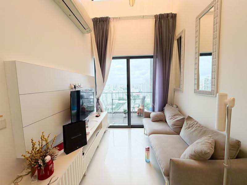 Forte Suites, 88 Mergui Road, Farrer Park / Serangoon Rd, 2 Bedrooms, 1,141 sqft, Condominium For Rent, by Carolyn Gavriella Choo, 500257750 - Living Room - PropertyGuru.com.sg