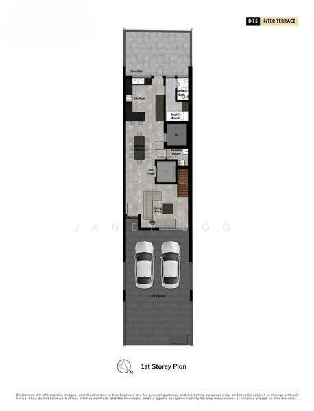 D15 - Freehold 3-Storey Inter-Terrace with Attic, Lift & Infinity Pool!, East Coast / Marine Parade, 5 Bedrooms, 5,185 sqft, Terraced House For Sale, by Janet Boo, 500257767 - PropertyGuru.com.sg