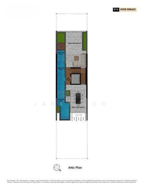 D15 - Freehold 3-Storey Inter-Terrace with Attic, Lift & Infinity Pool!, East Coast / Marine Parade, 5 Bedrooms, 5,185 sqft, Terraced House For Sale, by Janet Boo, 500257767 - PropertyGuru.com.sg