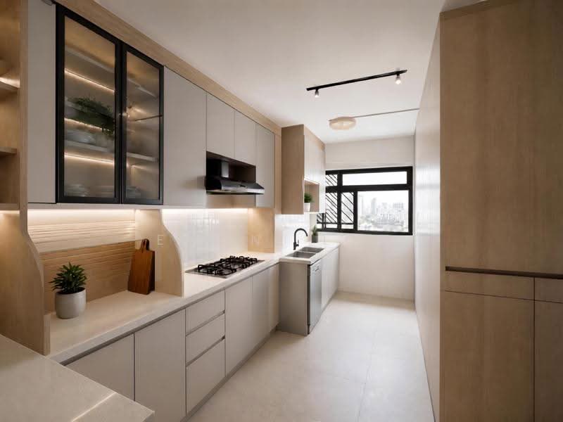 628 Hougang Avenue 8, 628 Hougang Avenue 8, Hougang / Punggol / Sengkang, 3 Bedrooms, 1,593 sqft, HDB Flat For Sale, by Elaine Low, 500257775 - Kitchen - PropertyGuru.com.sg
