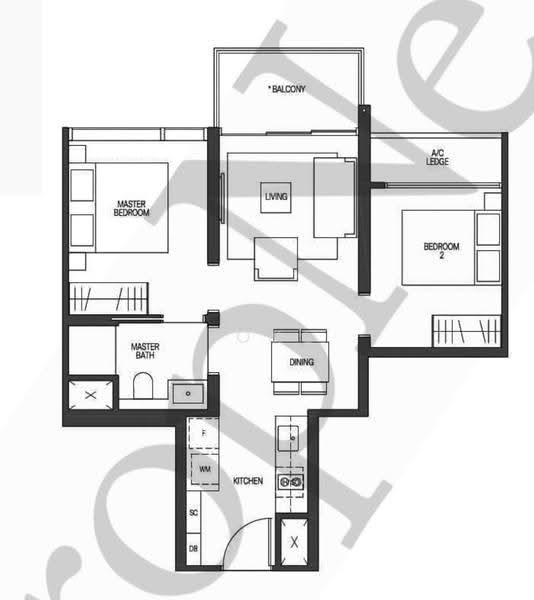 Midtown Modern, 18 Tan Quee Lan Street, Beach Road / Bugis / Rochor, 2 Bedrooms, 635 sqft, Condominium For Sale, by Loke Xian Xun, 500257779 - PropertyGuru.com.sg