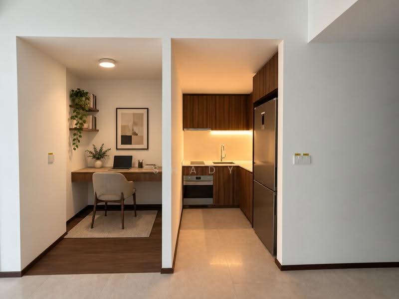 Lentor Modern, 5 Lentor Central, Mandai / Upper Thomson, 2 Bedrooms, 678 sqft, Condominium For Sale, by Shady Tan, 500257785 - Study - PropertyGuru.com.sg