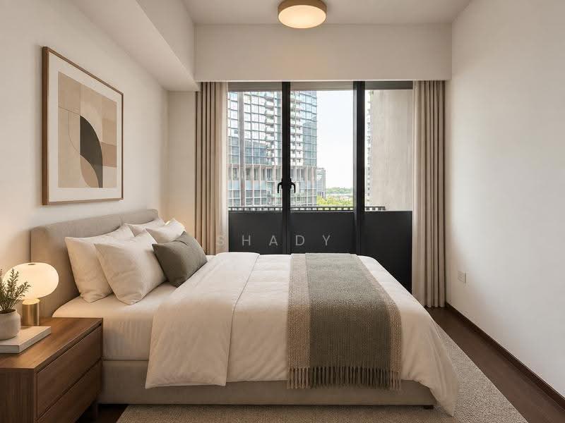 Lentor Modern, 5 Lentor Central, Mandai / Upper Thomson, 2 Bedrooms, 678 sqft, Condominium For Sale, by Shady Tan, 500257785 - Bedroom - PropertyGuru.com.sg