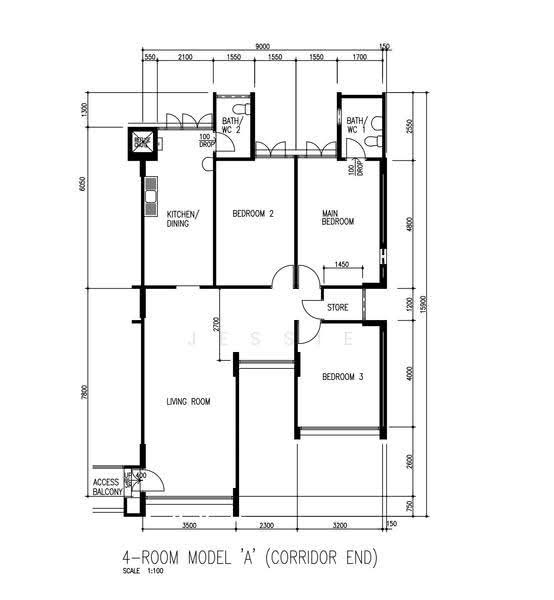321 Yishun Central, 321 Yishun Central, Sembawang / Yishun, 3 Bedrooms, 1,130 sqft, HDB Flat For Sale, by Jessie Quek, 500257878 - PropertyGuru.com.sg
