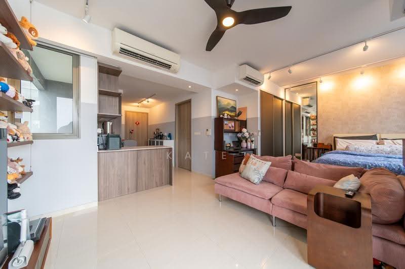Sol Acres, 8 Choa Chu Kang Grove, Dairy Farm / Bukit Panjang / Choa Chu Kang, 1 Bedroom, 495 sqft, Condominium For Sale, by Kate Tan, 500257912 - Living Room - PropertyGuru.com.sg