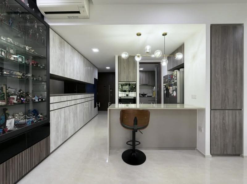 Forest Woods, Hougang / Punggol / Sengkang, 4 Bedrooms, 1,249 sqft, Condominium For Sale, by Cherlyn Loh Xue Ting, 500257913 - Dry Kitchen - PropertyGuru.com.sg