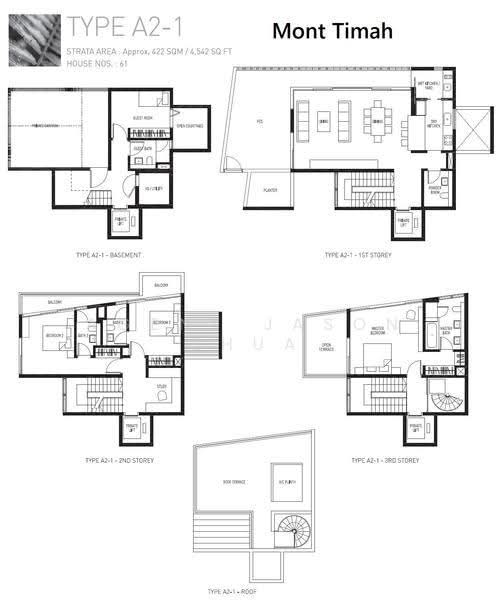 Mont Timah, 61 Bukit Way, Clementi Park / Upper Bukit Timah, 4 Bedrooms, 4,542 sqft, Cluster House For Rent, by Agent Jason Shua, 500257927 - PropertyGuru.com.sg