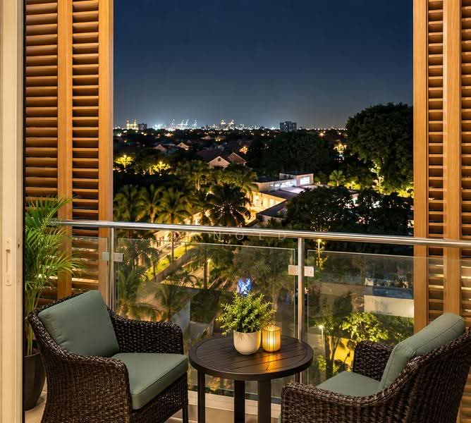 The Greenwich, 1 Seletar Road, Seletar / Yio Chu Kang, 1 Bedroom, 604 sqft, Condominium For Sale, by Arnold Wee, 500257952 - Balcony - PropertyGuru.com.sg