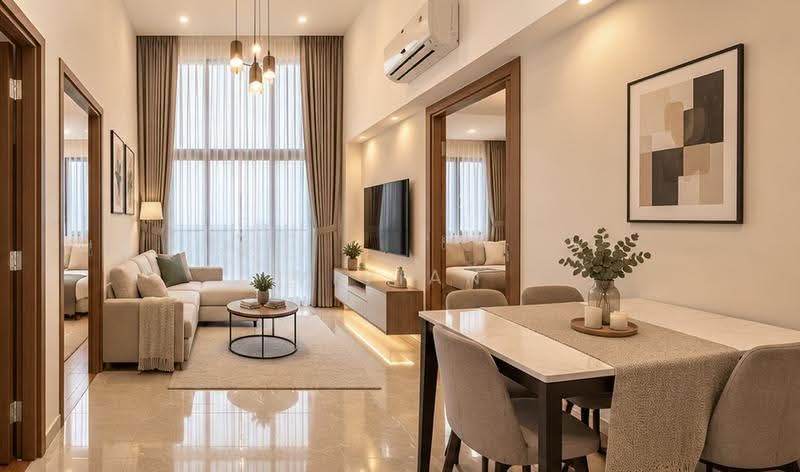 Stirling Residences, 21 Stirling Road, Alexandra / Commonwealth, 2 Bedrooms, 818 sqft, Condominium For Sale, by Vivian Wong, 500257953 - Living Room - PropertyGuru.com.sg