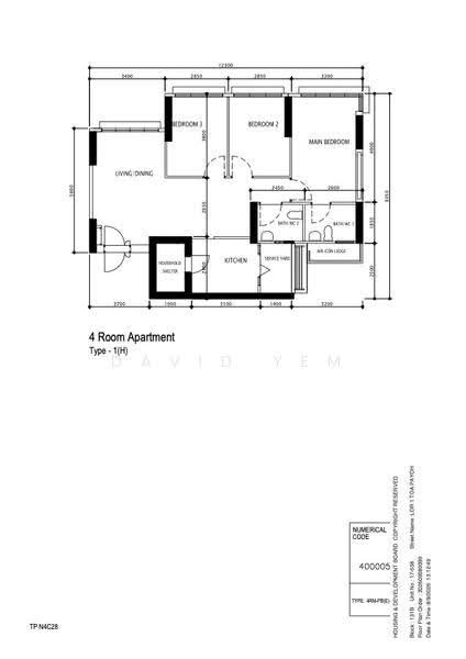 131B Lorong 1 Toa Payoh, 131B Lorong 1 Toa Payoh, Balestier / Toa Payoh, 3 Bedrooms, 1,001 sqft, HDB Flat For Sale, by David Yem Sing Ee, 500257957 - PropertyGuru.com.sg