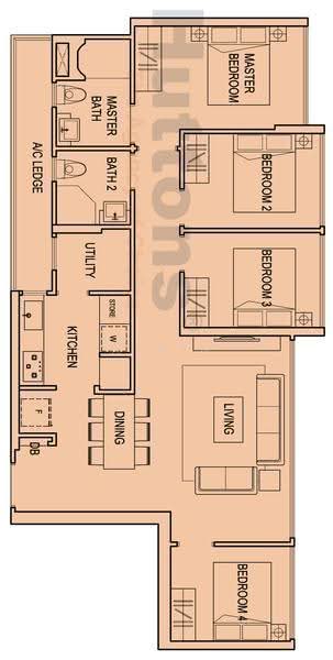 Symphony Suites, 1 Yishun Close, Sembawang / Yishun, 4 Bedrooms, 1,023 sqft, Condominium For Sale, by Alvin Tay, 500257971 - PropertyGuru.com.sg
