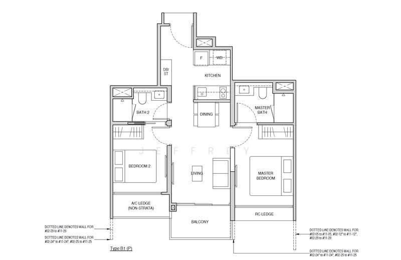 Norwood Grand, 2 Champions Way, Admiralty / Woodlands, 2 Bedrooms, 624 sqft, Condominium For Rent, by Jeffrey Ng, 500258004 - PropertyGuru.com.sg