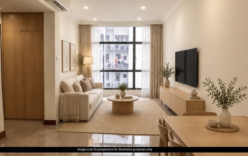 River Place, 60 Havelock Road, Alexandra / Commonwealth, 1 Bedroom, 872 sqft, Condominium For Sale, by Sheralyn Lim, 500258035 - Living Room - PropertyGuru.com.sg