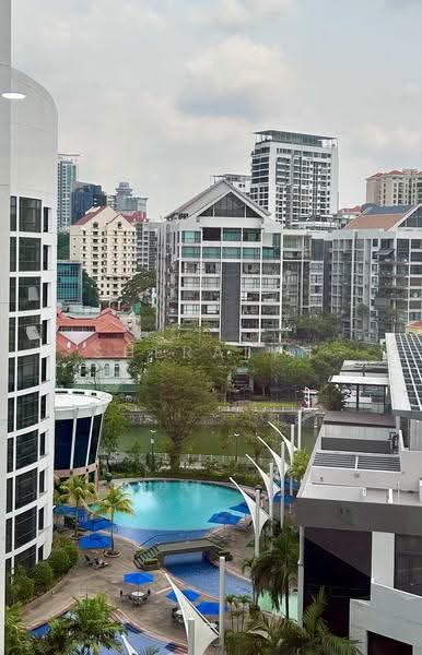 River Place, 60 Havelock Road, Alexandra / Commonwealth, 1 Bedroom, 872 sqft, Condominium For Sale, by Sheralyn Lim, 500258035 - RIver & Pool View - PropertyGuru.com.sg