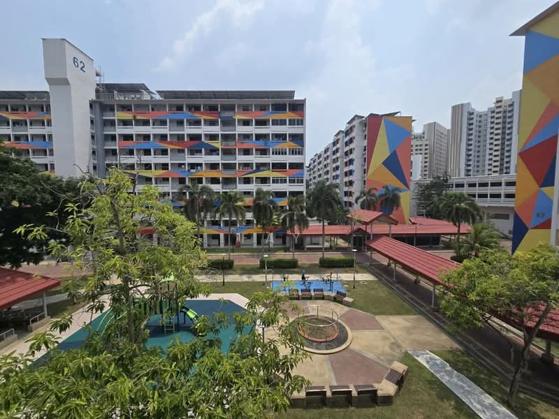 61 Circuit Road, 61 Circuit Road, Macpherson / Potong Pasir, 2 Bedrooms, 657 sqft, HDB Flat For Rent, by Fay Lim, 500258055 - View from Kitchen Window - PropertyGuru.com.sg