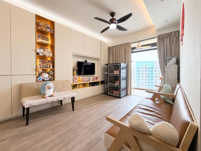 Sol Acres, 22 Choa Chu Kang Grove, Dairy Farm / Bukit Panjang / Choa Chu Kang, 3 Bedrooms, 926 sqft, Condominium For Sale, by Peggy Cheng, 500258133 - Living Room - PropertyGuru.com.sg