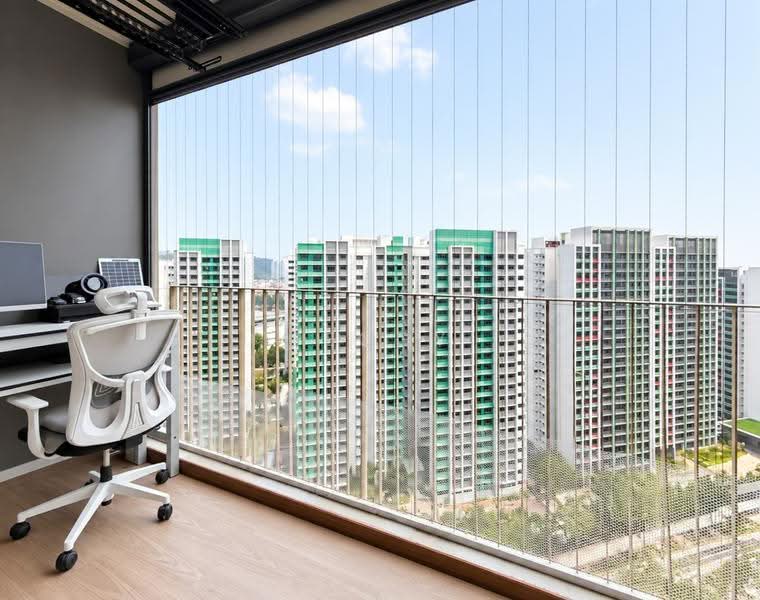 Sol Acres, 22 Choa Chu Kang Grove, Dairy Farm / Bukit Panjang / Choa Chu Kang, 3 Bedrooms, 926 sqft, Condominium For Sale, by Peggy Cheng, 500258133 - Balcony - PropertyGuru.com.sg