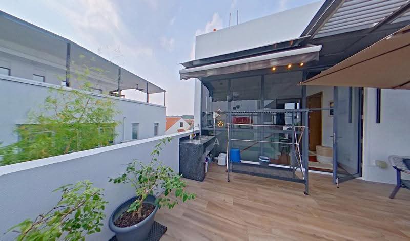 Alana, Sunrise Terrace, Seletar / Yio Chu Kang, 4 Bedrooms, 3,197 sqft, Corner Terrace For Sale, by Lua Chong Teck, 500258179 - Balcony - PropertyGuru.com.sg
