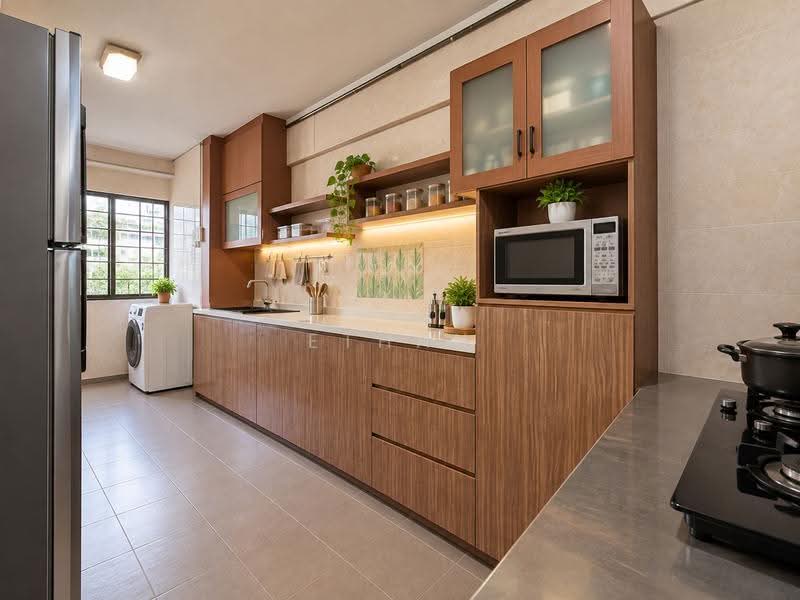 546 Jurong West Street 42, 546 Jurong West Street 42, Boon Lay / Jurong / Tuas, 3 Bedrooms, 1,119 sqft, HDB Flat For Sale, by Ethan Chong, 500258186 - Kitchen - PropertyGuru.com.sg