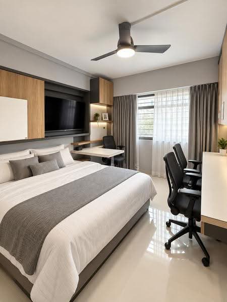 549 Serangoon North Avenue 3, 549 Serangoon North Avenue 3, Hougang / Punggol / Sengkang, 3 Bedrooms, 1,291 sqft, HDB Flat For Sale, by Chris Koo, 500258221 - Bedroom - PropertyGuru.com.sg