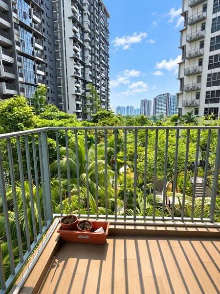 RiverTrees Residences, 23 Fernvale Close, Seletar / Yio Chu Kang, 3 Bedrooms, 947 sqft, Condominium For Rent, by Benson Wang, 500258258 - Balcony - PropertyGuru.com.sg