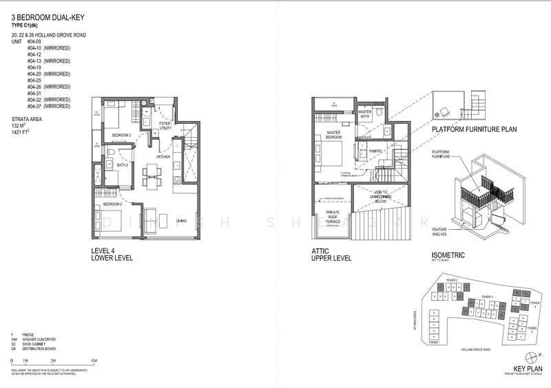Parksuites, 22 Holland Grove Road, Tanglin / Holland / Bukit Timah, 3 Bedrooms, 1,421 sqft, Condominium For Sale, by Dinish Sheagar, 500258270 - Bedroom - PropertyGuru.com.sg