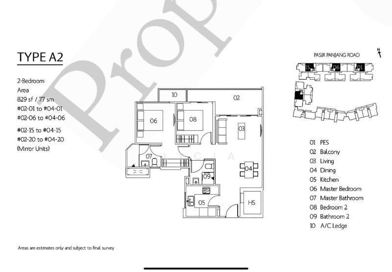 Village @ Pasir Panjang, 463 Pasir Panjang Road, Buona Vista / West Coast / Clementi New Town, 2 Bedrooms, 829 sqft, Condominium For Sale, by Alicia Soh, 500258292 - PropertyGuru.com.sg