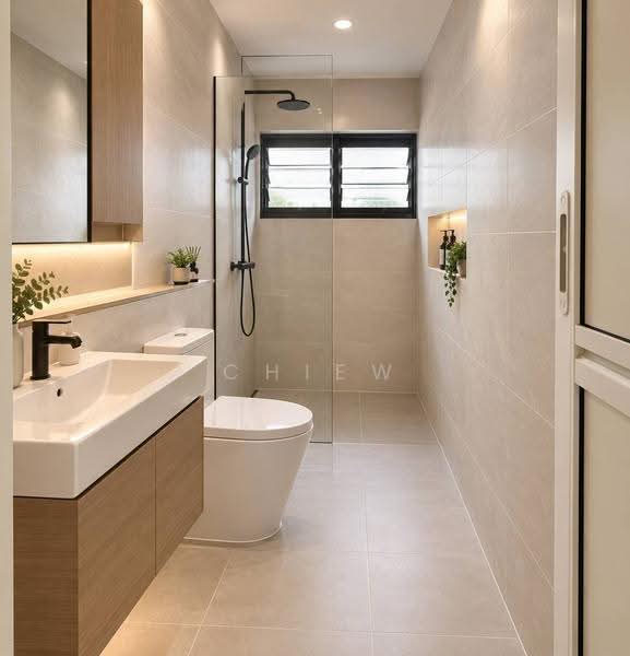 722 Tampines Street 72, 722 Tampines Street 72, Pasir Ris / Tampines, 3 Bedrooms, 1,066 sqft, HDB Flat For Sale, by Chiew Jie Yi, 500258298 - Artiste Impression - Bathroom - PropertyGuru.com.sg
