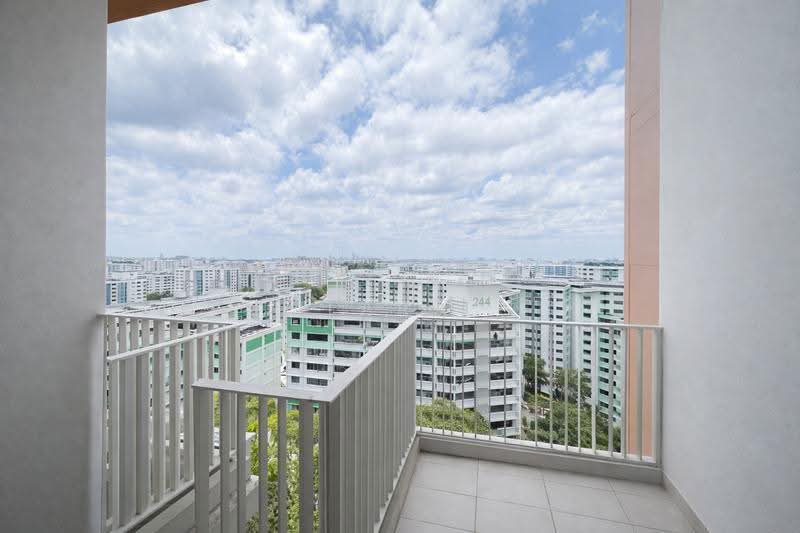 Nine Residences, Yishun Avenue 9, Sembawang / Yishun, 2 Bedrooms, 710 sqft, Apartment For Rent, by Lara Lam, 500258299 - Balcony - PropertyGuru.com.sg