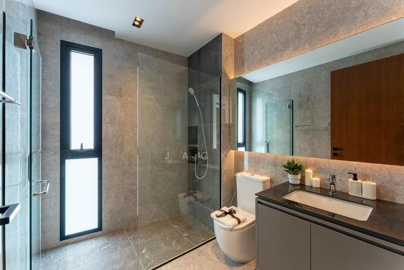 Brand New Freehold Terrace @ Sembawang Straits Estate, 23 Jalan Sankam, Sembawang / Yishun, 5 Bedrooms, 1,771 sqft, Terraced House For Sale, by Jack Goh, 500258302 - Bathroom - PropertyGuru.com.sg