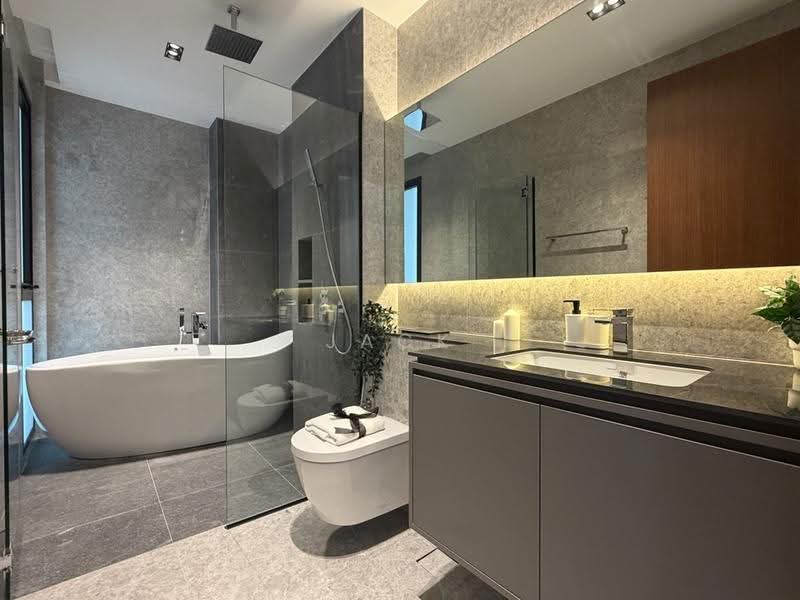 Brand New Freehold Terrace @ Sembawang Straits Estate, 23 Jalan Sankam, Sembawang / Yishun, 5 Bedrooms, 1,771 sqft, Terraced House For Sale, by Jack Goh, 500258302 - Bathroom - PropertyGuru.com.sg