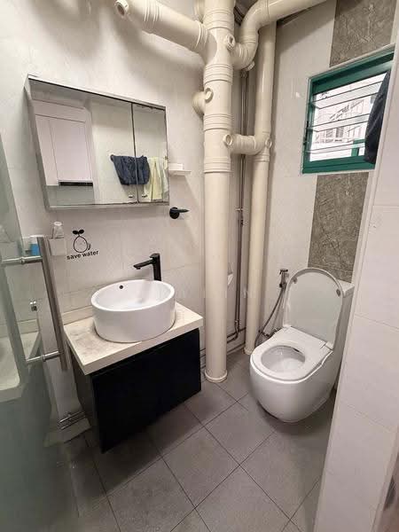 354D Admiralty Drive, 354D Admiralty Drive, Sembawang / Yishun, 3 Bedrooms, 1,345 sqft, HDB Flat For Sale, by Jialin Huang, 500258304 - Bathroom - PropertyGuru.com.sg