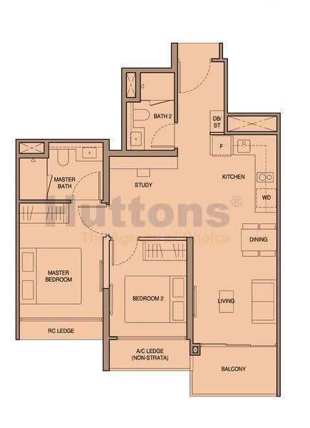 Norwood Grand, Admiralty / Woodlands, 2 Bedrooms, 710 sqft, Condominium For Rent, by Vicole Lim, 500258314 - PropertyGuru.com.sg