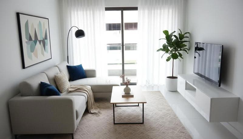 Loyang Villas, Loyang Rise, Changi Airport / Changi Village, 1 Bedroom, 400 sqft, Terraced House For Rent, by Tim Lin, 500258327 - Living Room - PropertyGuru.com.sg