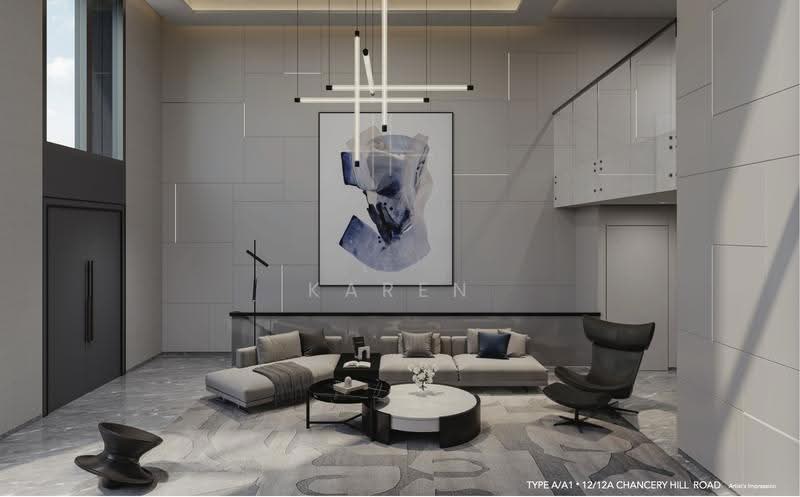 Brand New 3.5+M+B Storey Semi-D @ Chancery Hill Road / Dyson Road, Dyson Road, Chancery Hill Road, Newton / Novena, 5 Bedrooms, 7,493 sqft, Semi-Detached House For Sale, by Karen Low, 500258360 - Living Room - PropertyGuru.com.sg