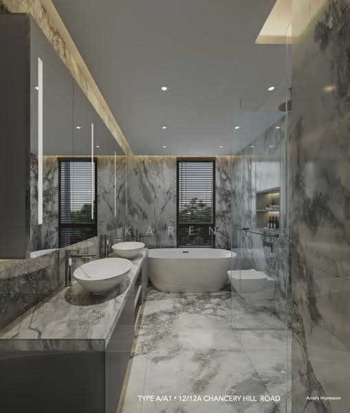 Brand New 3.5+M+B Storey Semi-D @ Chancery Hill Road / Dyson Road, Dyson Road, Chancery Hill Road, Newton / Novena, 5 Bedrooms, 7,493 sqft, Semi-Detached House For Sale, by Karen Low, 500258360 - Bathroom - PropertyGuru.com.sg