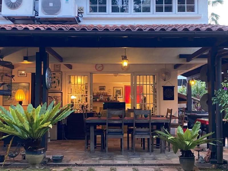 Clementi Green, Clementi Crescent, Clementi Park / Upper Bukit Timah, 5 Bedrooms, 6,500 sqft, Semi-Detached House For Rent, by Corinne Tham, 500258374 - Terrace dining - PropertyGuru.com.sg