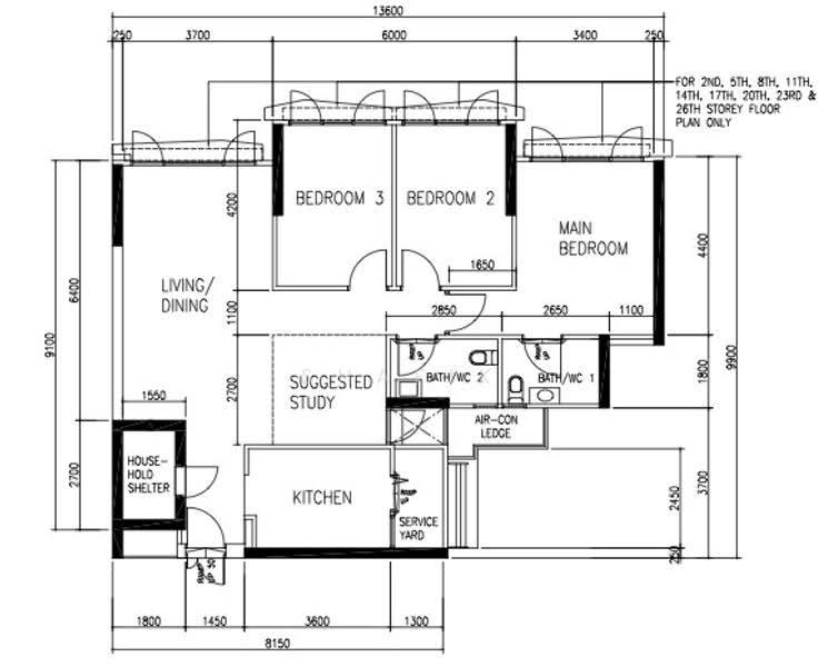 433B Sengkang West Way, 433B Sengkang West Way, Seletar / Yio Chu Kang, 3 Bedrooms, 1,216 sqft, HDB Flat For Sale, by Shafik Yusope, 500258393 - PropertyGuru.com.sg
