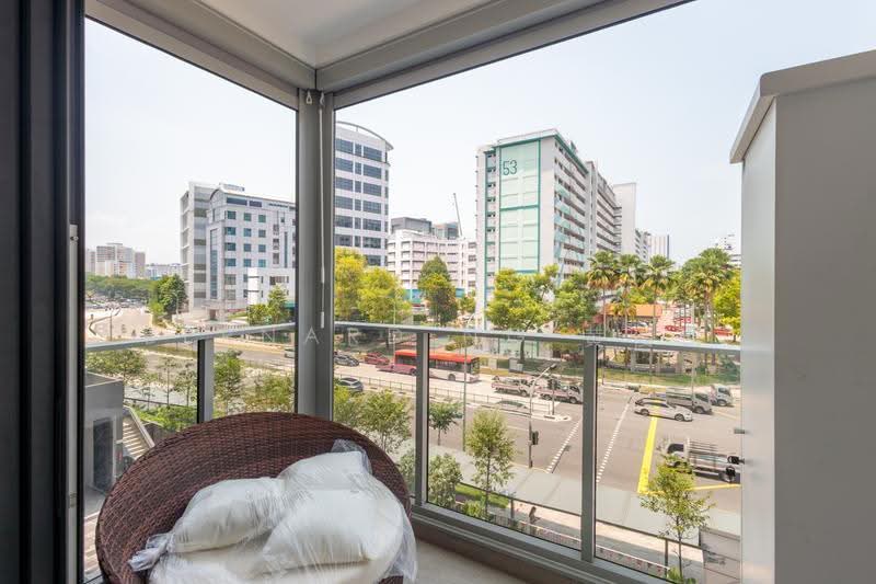 Penrose, 30 Sims Drive, Eunos / Geylang / Paya Lebar, 2 Bedrooms, 646 sqft, Condominium For Sale, by Bernard Ng 黄俊凯, 500258400 - Balcony - PropertyGuru.com.sg