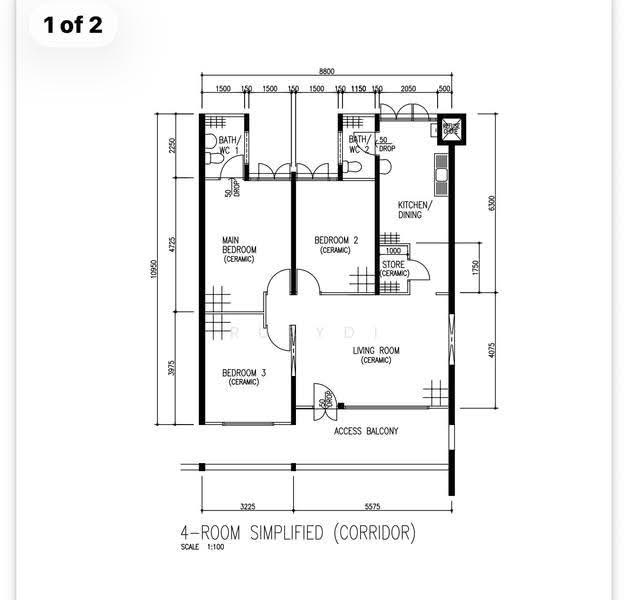 531 Hougang Avenue 6, 531 Hougang Avenue 6, Hougang / Punggol / Sengkang, 3 Bedrooms, 904 sqft, HDB Flat For Sale, by Rusydi Yusoff, 500258404 - PropertyGuru.com.sg