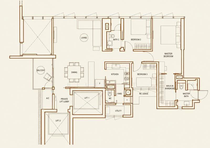 Echelon, 9 Alexandra View, Alexandra / Commonwealth, 3 Bedrooms, 1,475 sqft, Condominium For Sale, by KENNETH CHUA, 500258416 - PropertyGuru.com.sg