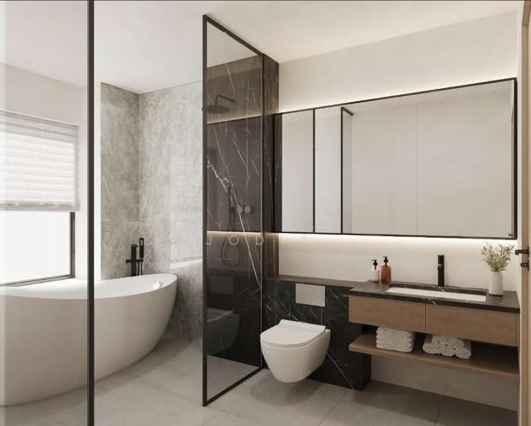 Zen- Brand New 3 Storey Terrace with lift and attic, 23 Jalan Sankam, Sembawang / Yishun, 5 Bedrooms, 4,834 sqft, Terraced House For Sale, by Jodia Tay, 500258474 - Bathroom - PropertyGuru.com.sg